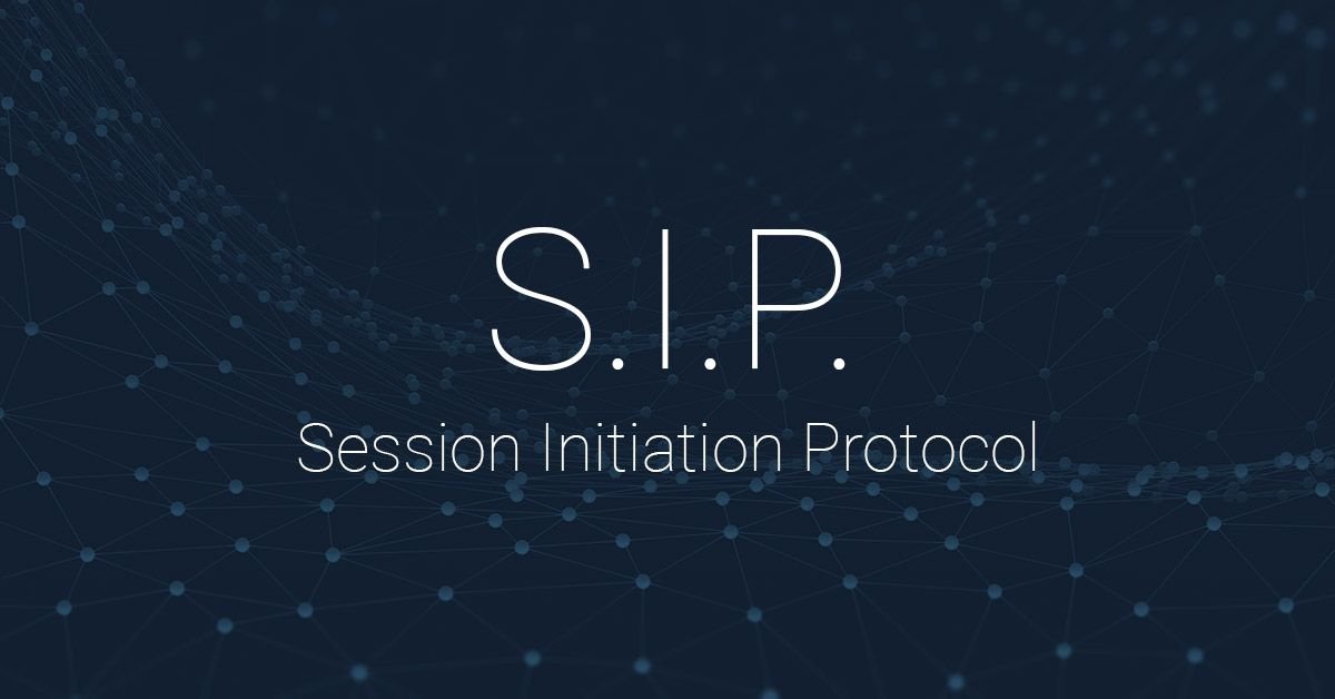 SIP Session Initiation Protocol Network Field